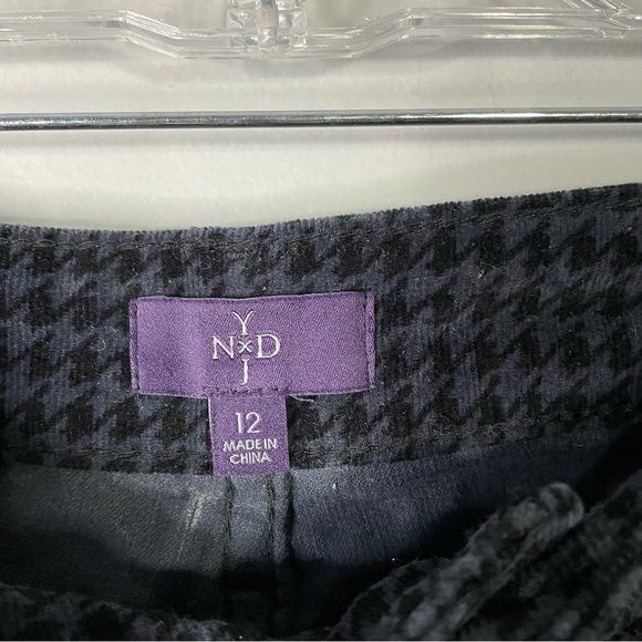 NYDJ Not Your Daughter’s Jeans Herringbone Designer Legging Skinny Jeans Size 12 - Picture 3 of 10